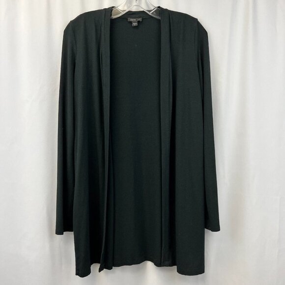 J. Jill Wearever Collection Womens Black Open Front Cardigan Sweater Size XS - Picture 1 of 10